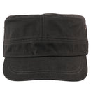 Men Women Sports Running Hiking Cotton Sun Protective Twill Crops Hat Flat Top Ball Cap Sun Sports Hat Black