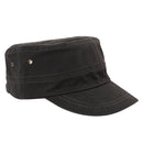Men Women Sports Running Hiking Cotton Sun Protective Twill Crops Hat Flat Top Ball Cap Sun Sports Hat Black