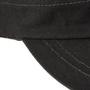 Men Women Sports Running Hiking Cotton Sun Protective Twill Crops Hat Flat Top Ball Cap Sun Sports Hat Black