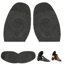 Footful Anti-Slip Use Comfortable 1 Pair Rubber Stick On Soles Half Anti Slip Shoe Repair Supplies Accessory Mens Grip