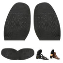 Pair Rubber Stick On Half Soles Anti Slip Shoe Repair Supplies Mens Grip