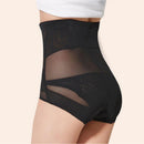 Women Belly Control High Waist Body Shaper Posture Correcting Pants Shorts Underwear Shapewear Black M