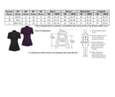Short Sleeves Hair Dressers Beauticians Nail Bars Massage Spa Therapists Shirt Purple M