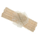Fashionable Lace Flower Design Charms Kids Baby Girl Toddler Headband Hair Band Headwear Hair Decor Accessory