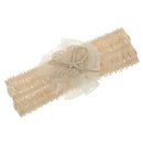Fashionable Lace Flower Design Charms Kids Baby Girl Toddler Headband Hair Band Headwear Hair Decor Accessory