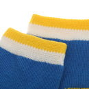 Baby Boy Girl Combed Cotton Charming Attractive Stripe Socks Yellow XS PACK OF 8PCS