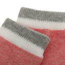 Baby Boy Girl Combed Cotton Charming Attractive Stripe Socks Pink XS PACK OF 8PCS