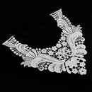 Vintage Embroidered Collar Applique Neckline Patches