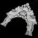 Vintage Embroidered Collar Applique Neckline Patches