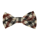 Kid Boy Girl Plaid Necktie Adjustable Y-back Suspenders Set