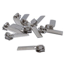 Silver Zip Puller/Zipper Pull Sliders Head Zipper Repair Kit