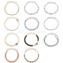 Women Gold Full Metal Waist Chain Belt Charms Clothing Decor One Size Fits All