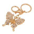Charm Diamante Butterfly Pendant Girls Gift Bling Pendant Bag Keychain Decor
