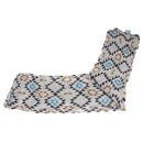 Cotton Muslin Receiving Blanket Swaddle Bedding Cover for Baby Blue Pattern