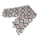 Cotton Muslin Receiving Blanket Swaddle Bedding Wrap Cover for Baby Red Pattern