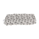 Cotton Muslin Receiving Blanket Swaddle Bedding Wrap Cover for Baby Black House Pattern