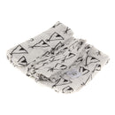 Cotton Muslin Receiving Blanket Swaddle Bedding Wrap Cover for Baby Black House Pattern