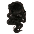 New Fashion Womens Lady Long Curly Wavy Full Wigs Cosplay Party Lolita Black