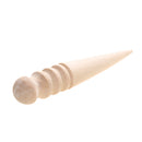Leathercraft Wood Edge Slicker Round Multi Size Burnisher Tool for Leather