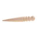 Leathercraft Wood Edge Slicker Round Multi Size Burnisher Tool for Leather