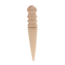 Leathercraft Wood Edge Slicker Round Multi Size Burnisher Tool for Leather