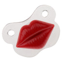 Funny Soft Silicone Baby Pacifiers Dummies Big Red Lips
