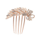 Women Comb Crystal Pearl Hairclip Vintage Hair Accessories for Wedding Headdress