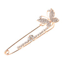 Vintage Alloy Brooch DIY Crystal Pin Badge Gift Wedding Bride Butterfly-2