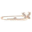 Vintage Alloy Brooch DIY Crystal Pin Badge Gift Wedding Bride Butterfly-2