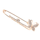 Vintage Alloy Brooch DIY Crystal Pin Badge Gift Wedding Bride Butterfly-2