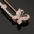 Vintage Alloy Brooch DIY Crystal Pin Badge Gift Wedding Bride Butterfly-2