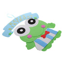 3D Baby Shower Party Birthday Beauty Door Decoration Hanging Paper Frog
