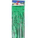 10pcs Green 1 Meter Metallic Foil Curtains for Wedding Party