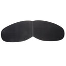 Footful Black Pair Rubber Protective Guard Taps Half Soles Anti Slip Shoe Repair w/Maximum Traction