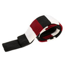 Men's Wool Knitted Flat Woven Tie Necktie(Three-color Stripes)