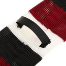 Men's Wool Knitted Flat Woven Tie Necktie(Three-color Stripes)
