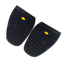 Footful Pair Rubber Half Soles Anti Slip Shoe Repair Black