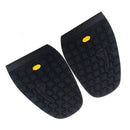 Footful Pair Rubber Half Soles Anti Slip Shoe Repair Black