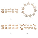 10x DIY Natural Wood Embellishments Crafts Card-making Scrapbooking Mouse