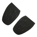 Pair Rubber Half Shoe Soles Anti Slip Shoe Repair Black Thickness 2.5mm