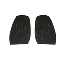 Pair Rubber Half Shoe Soles Anti Slip Shoe Repair Black Thickness 2.5mm
