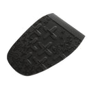Pair Rubber Half Shoe Soles Anti Slip Shoe Repair Black Thickness 2.5mm