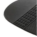 Pair Rubber Half Shoe Soles Anti Slip DIY Shoe Repair Black Thickness 2mm