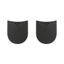 Pair Glue on Rubber Heel Tips Protector Grip Pads Shoe Repair Anti-slip