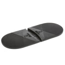 Pair Glue on Rubber Heel Tips Protector Grip Pads Shoe Repair Anti-slip