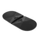 Pair Glue on Rubber Heel Tips Protector Grip Pads Shoe Repair Anti-slip