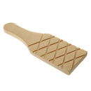Grooved Wooden Clay Paddle Pottery Tool for Kitchen or Clay and Pottery