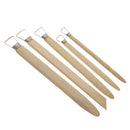 5pcs Wooden Tools Clay Sculpting Set Wax Carving Pottery Shapers Modeling Practical