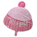 Girl Baby Pink Color Hat Foil Balloon for Baby Shower Craft Party Supplies Globos