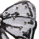 Clothing Patch Iron Applique Alternative Sequin Pearl Embroidery Butterfly